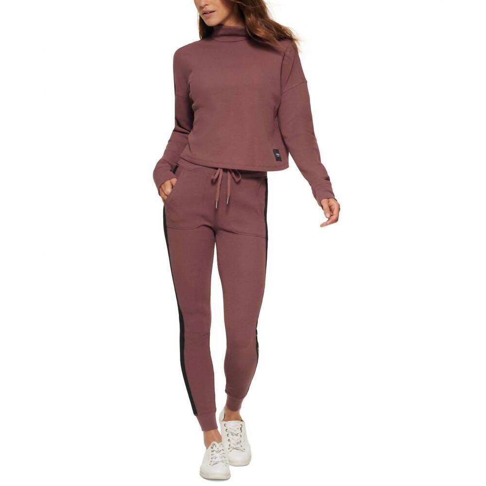 NEW CALVIN KLEIN performance thermal high-waisted leggings in java